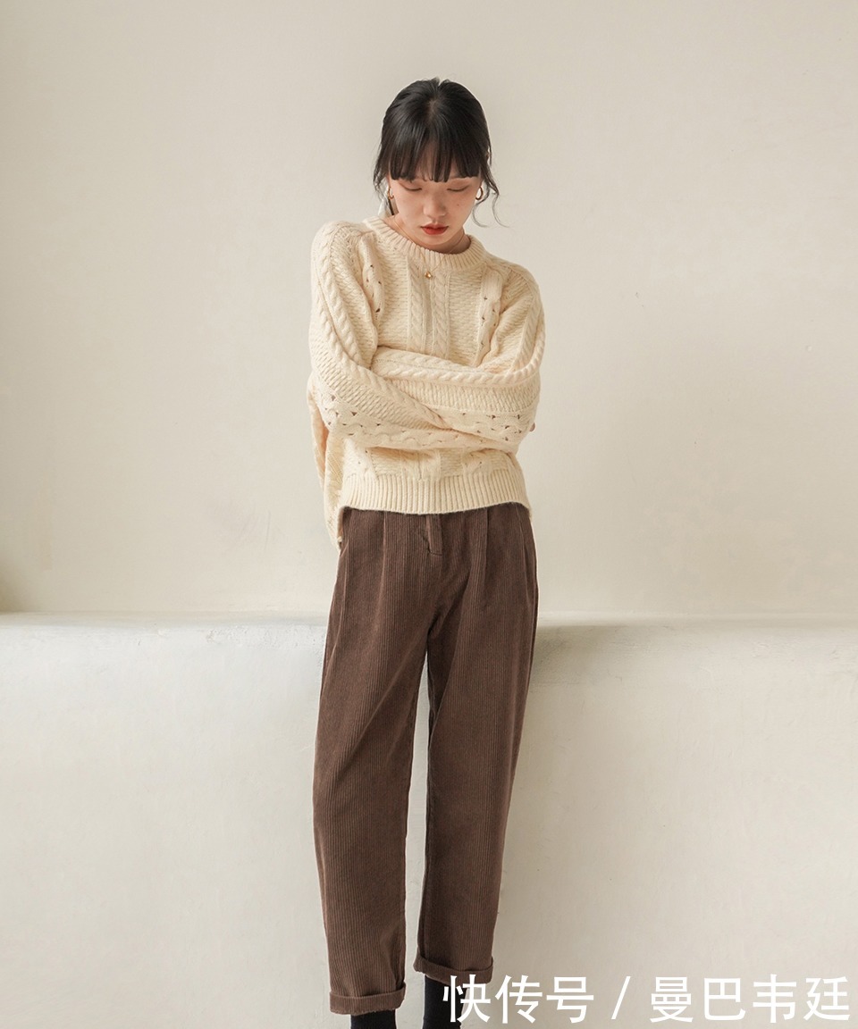 秋冬|这个秋冬萝卜裤突然火了,收藏关于它的5种搭配方法,时髦又百搭