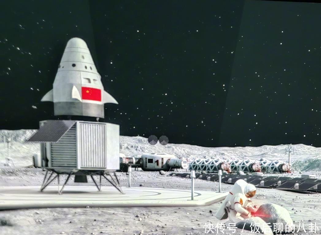 登月 中国月球基地规划图曝光,车轮滚滚全面机械化,载人飞船随时待命
