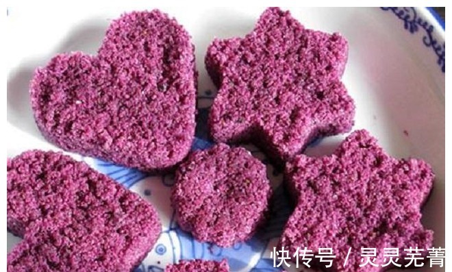 紫薯泥|出门买蛋糕费时又费心,简单几步就能在家做,不仅自由还干净卫生!