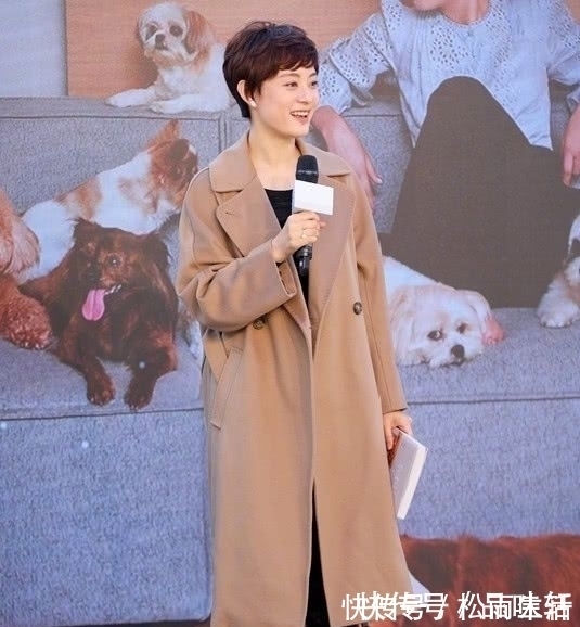 短发女孩 女人穿大衣还在配裙子?俗!学明星这么穿,实在美