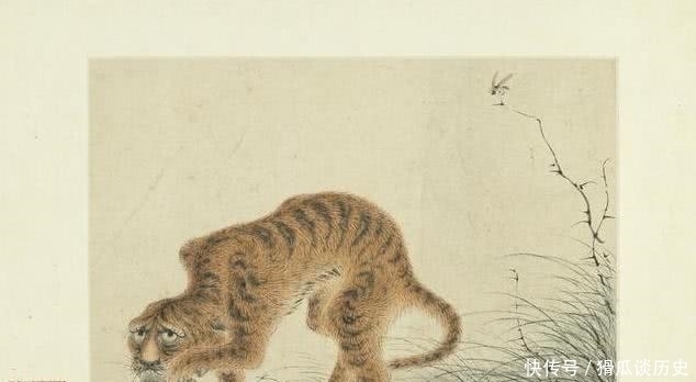 峰虎@他画一只瑟瑟发抖的老虎,却成千古名画?放大20倍看看旁边是什么