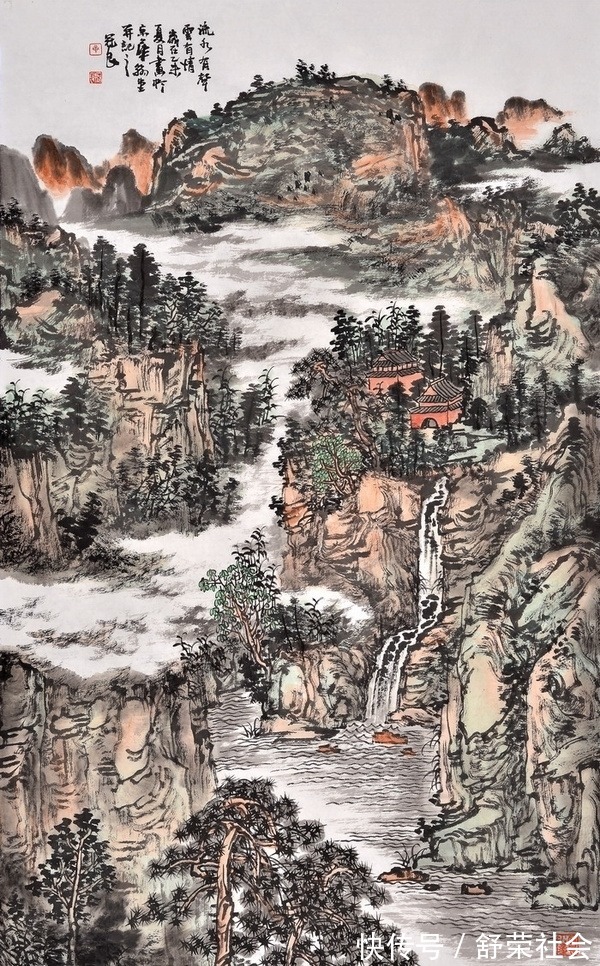 画家#揭秘“和尚”对山水画创作的影响,为何古代画家多为得道高僧?