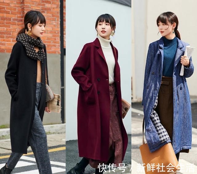 针织衫 秋冬季轻熟风穿搭示范,休闲中带点文艺范,适合20岁女生穿着!