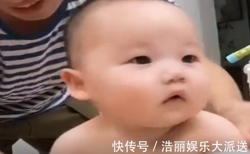 露肩装|爸爸出差回来,给儿子设计了新造型,看完不许笑!