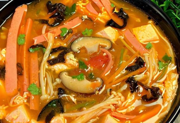 酸甜|好喝不胖巨开胃的酸辣汤,喝一口就上瘾,酸辣开胃,酸甜适口!