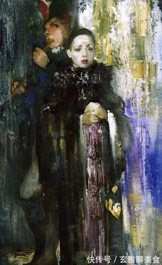 尼古拉&俄罗斯绘画大师级的素描和油画,恰到好处的美