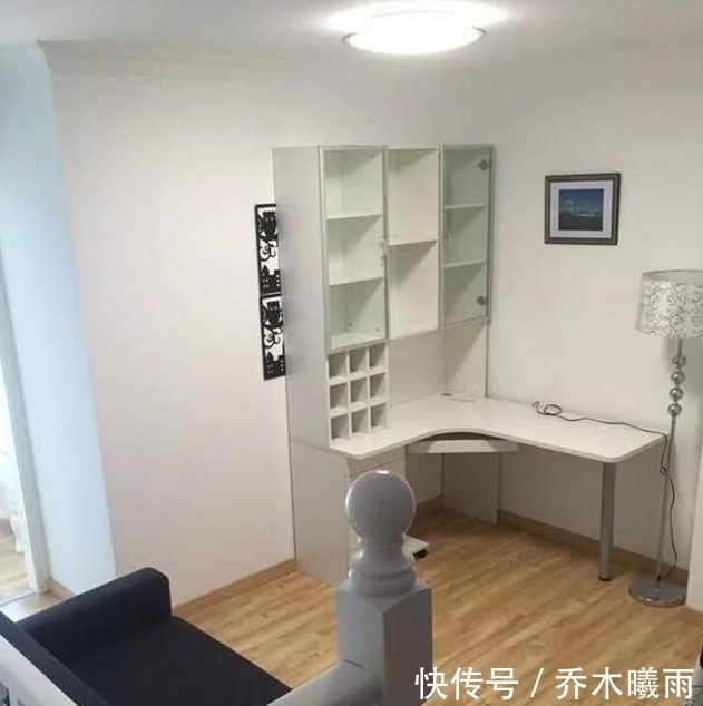 全部|45㎡小公寓,除了卫生间,其他全部开放式设计!