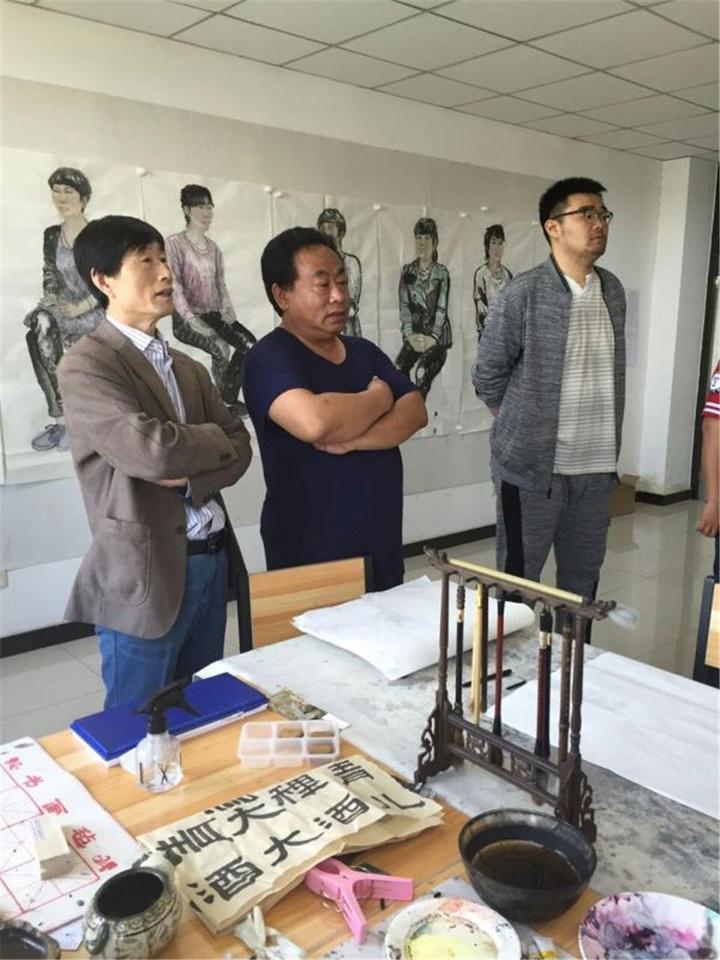 中国人民大学画院给|画家赵国毅教授教学工作集锦