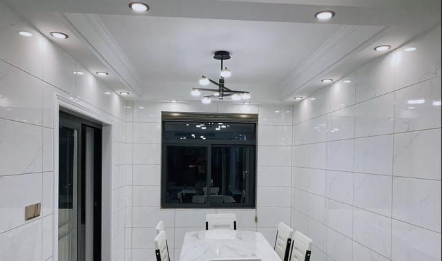 橱柜|新家终于整理完毕,清爽大方很满意,不做吊顶也够漂亮来晒晒