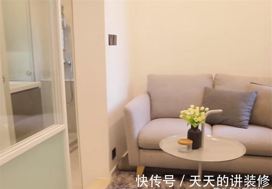 客厅|姑娘独居26㎡小家，一室一厅的蜗居，藏下了太多收纳空间