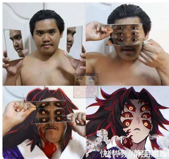 cos|鬼灭之刃惨遭泰国小哥毒手,究极廉价COS粉碎次元壁,看过都说厉害!