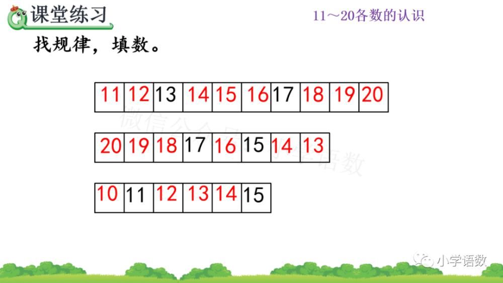 上册|人教版一年级数学上册第6单元《11～20各数的组成和读法》课件