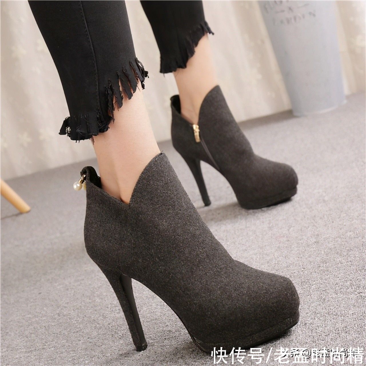 象征|高跟鞋是女人的象征，冬季怎么能少了它