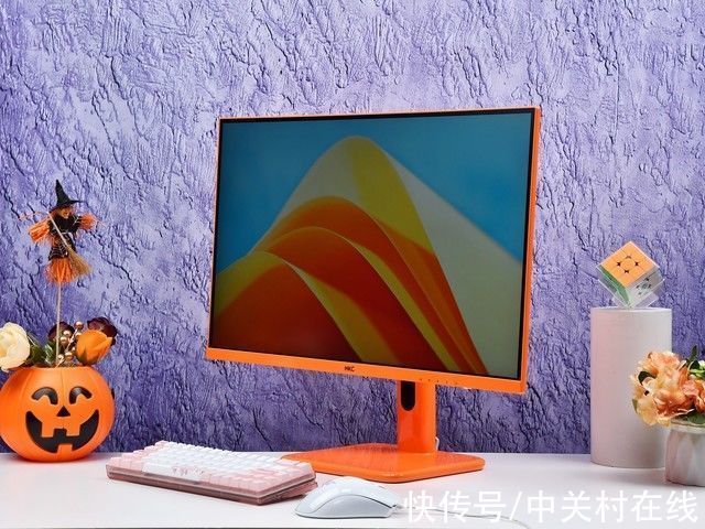 显示器|「有料评测」HKC PG27P3Q显示器评测：虎年桌面就得橙意满满