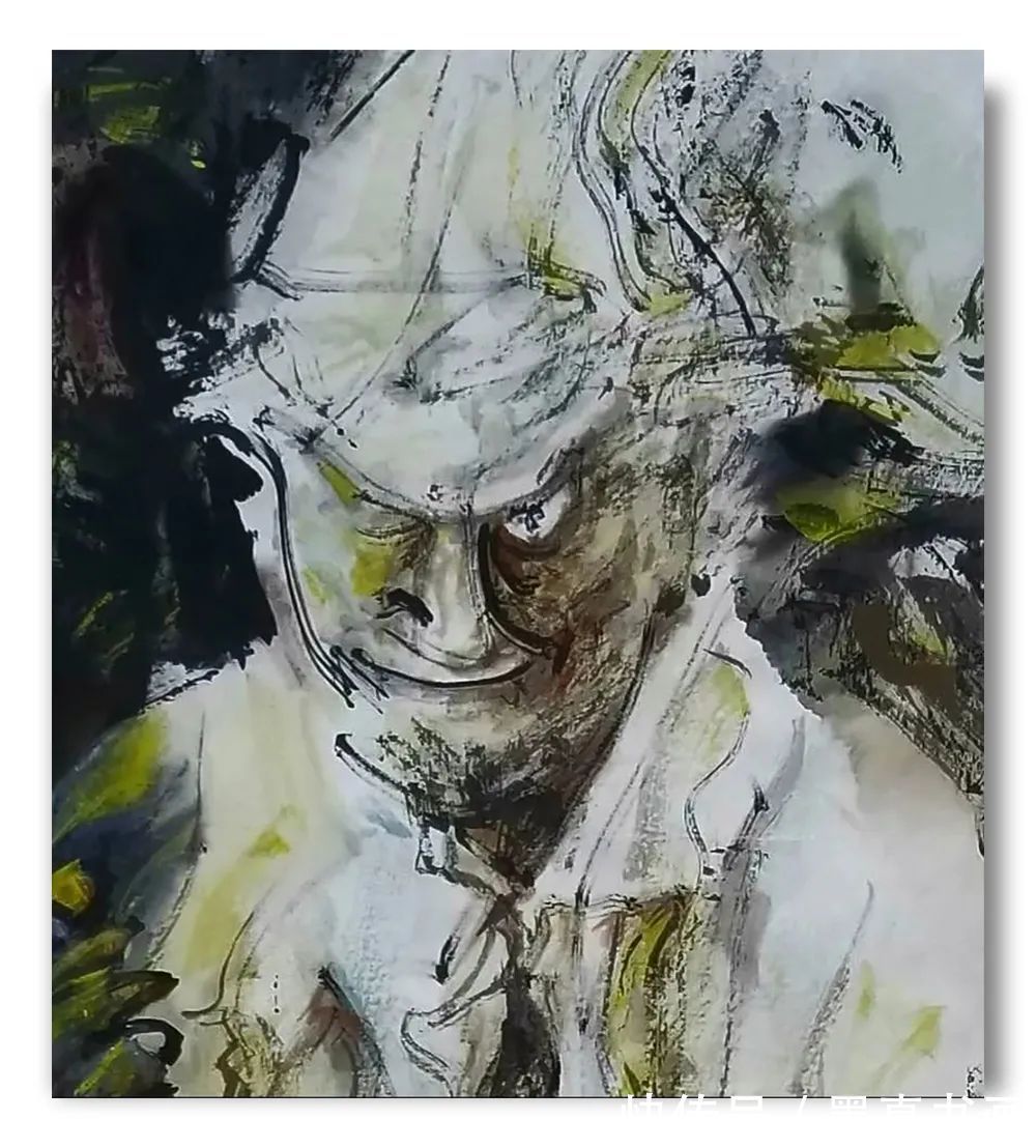 局部|《大美为真》中国当代书画名家学术邀请展—富中奇(局部)