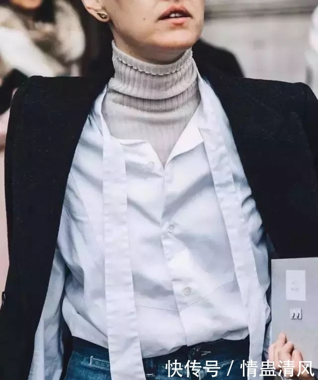 毛衣怎么穿出新意？搭配衬衫就能让你成为春天最时髦的崽