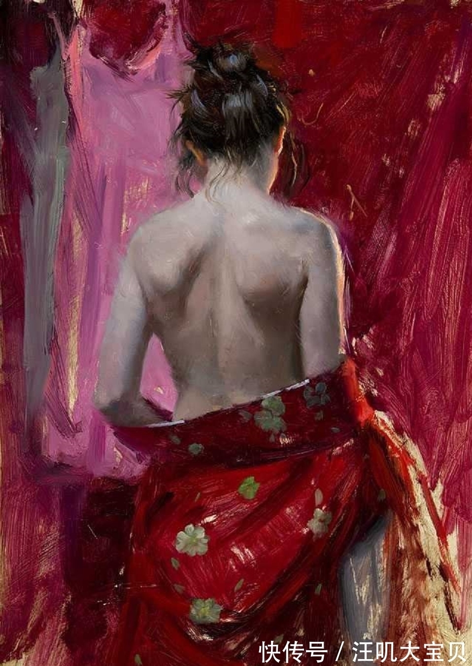 绘画#艺术真正的对象是人体——解读和探寻永恒女性美的画家布莱斯