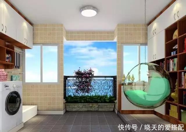 阳台|老公只是把阳台这样一改,瞬间多出一间半房,真是太聪明了