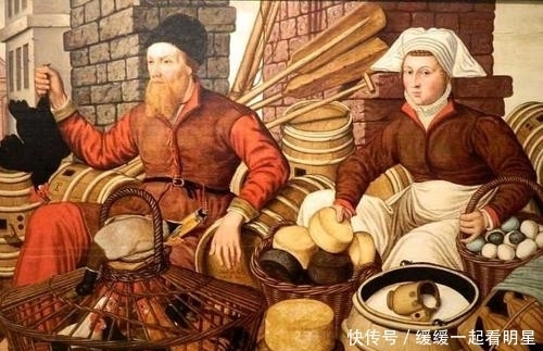 中世纪,欧洲人穷得吃黑面包、水煮豆子的时候,中国人吃的什么?