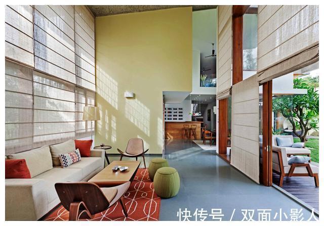 客厅|印度夫妻晒出350㎡别墅走红网络,二人世界,被超多人羡慕!