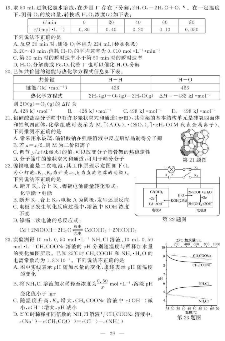 重磅！1月下旬公布成绩，2021年高考首考试题答案来了！你能考几分