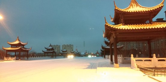 景色——灵寿县冬日的雪景