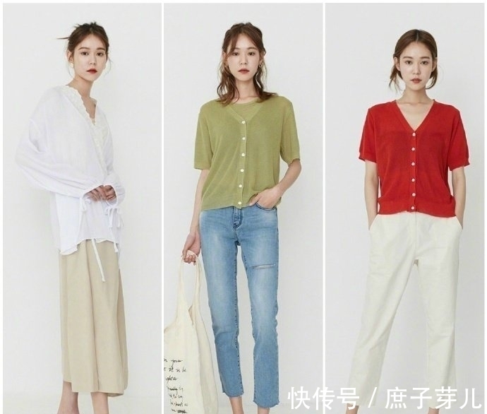 穿搭 夏季气质感穿搭指南！姜黄色T恤配白色高腰裙明媚减龄，淑女知性