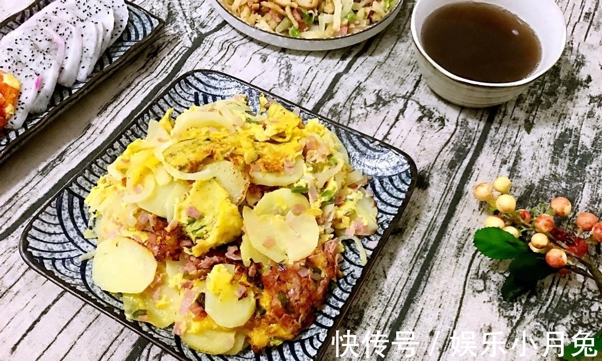 洋葱|鸡蛋，洋葱，土豆放在一起会碰撞出怎样的美味？没吃过的试试
