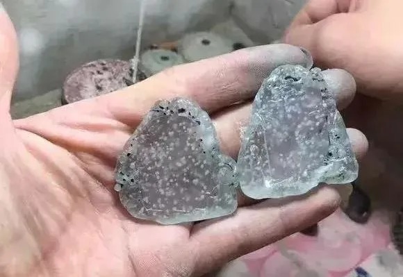 雪花棉,翡翠里的冰雪世界|玉赏 | 雪花棉翡翠