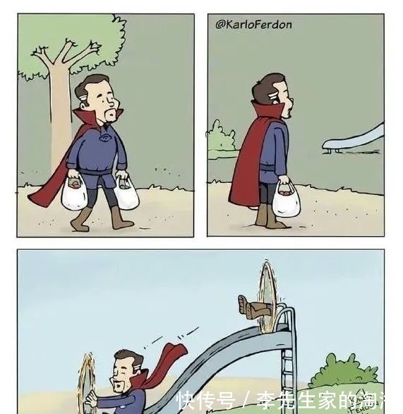 |“漫画家笔下的超级英雄小段子,冷到极致却又迷之好笑!”