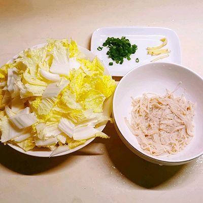 川味酸辣白菜金针菇