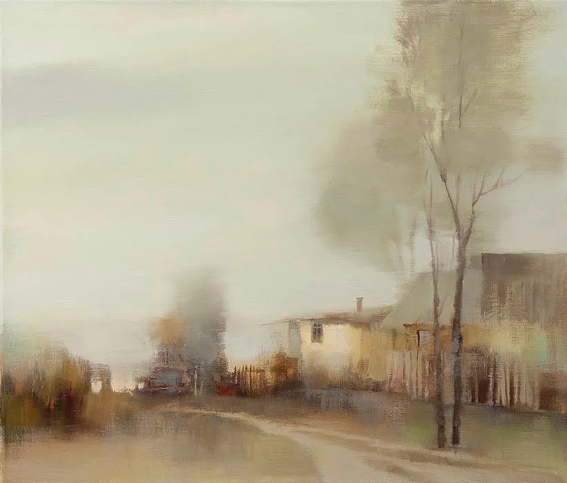 笔触@笔触率性,优雅朦胧的风景油画,迷人!