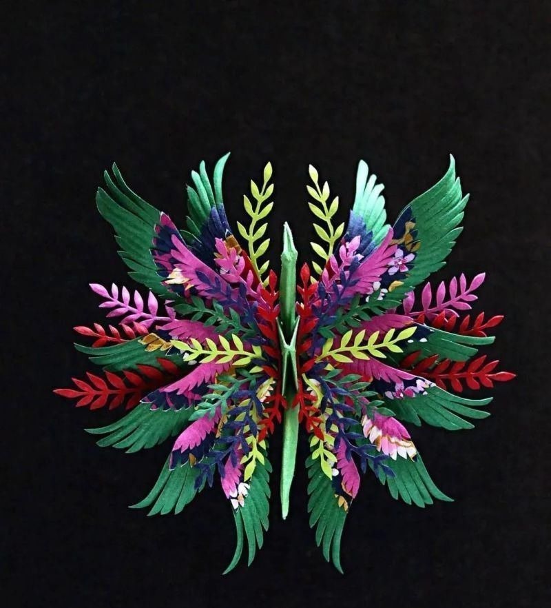 灵感$抑郁小哥把一只2毛钱的千纸鹤折成了我买不起的样子,不但病好了还年入百万