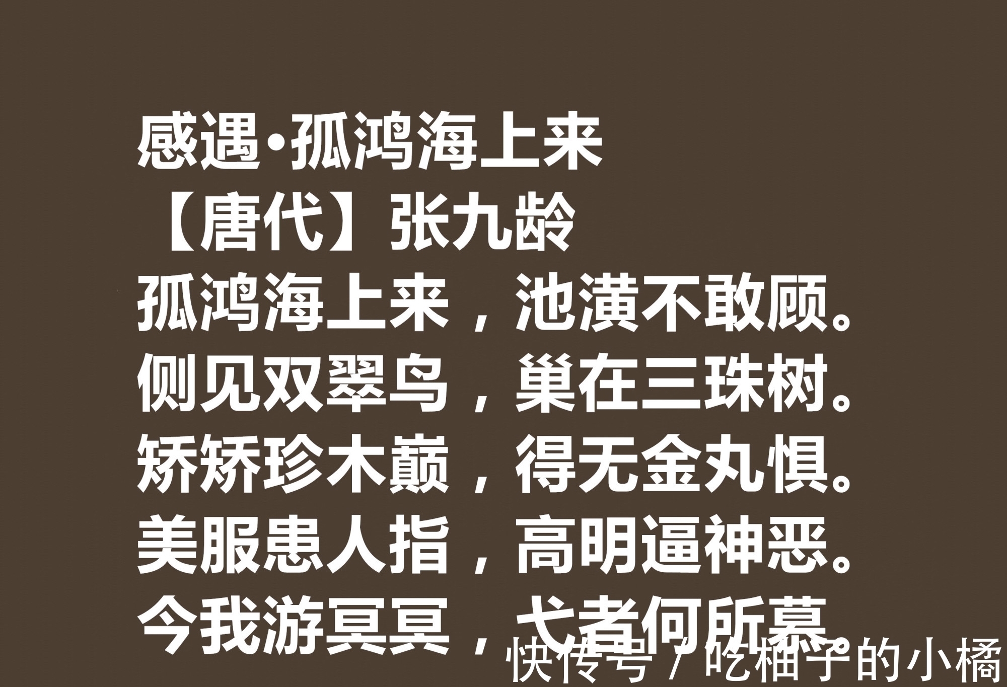 玉润窗前竹$唐朝宰相诗人，张九龄十首诗作，体现超高的审美观，暗含深刻内涵