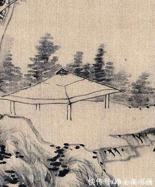 溪山清远@花鸟画确实富有装饰性,但他的山水《溪山清远》更是牛!