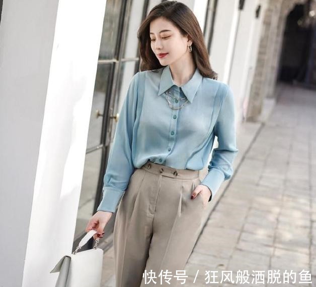 衬衫 阔腿裤怎么穿才好看与这两样上衣搭配，让你的衣品变得更高级