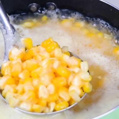 经典的芝士美食,芝士焗玉米