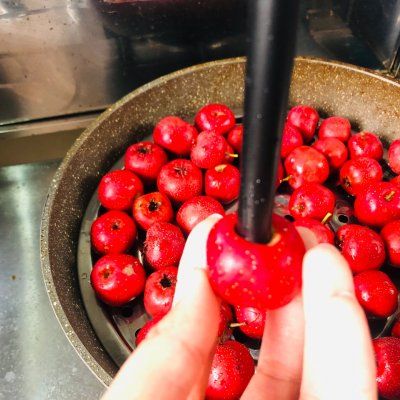 山楂|懒人福利,超简单的快手菜一根吸管和山楂的故事