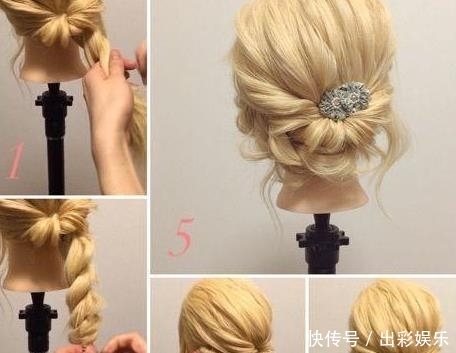 头发造型初学者也不怕失败!精选10款超简单低发髻盘发,变换乐趣