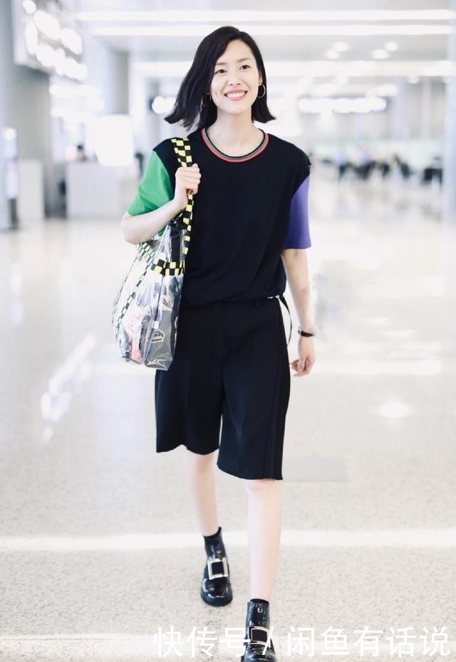 面料|今夏流行“大裤衩+平跟鞋”,别以为邋遢其实挺高级,淑女也能穿