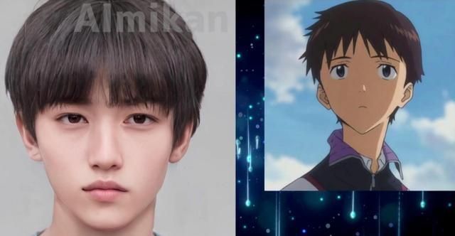 人脸|大佬把《EVA》的角色用AI进行了真人化,网友吐槽:这能有COS香?