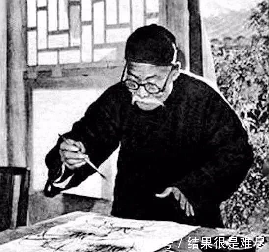 齐白石!他笔下的兰石,神技矣!国画大家彭八百