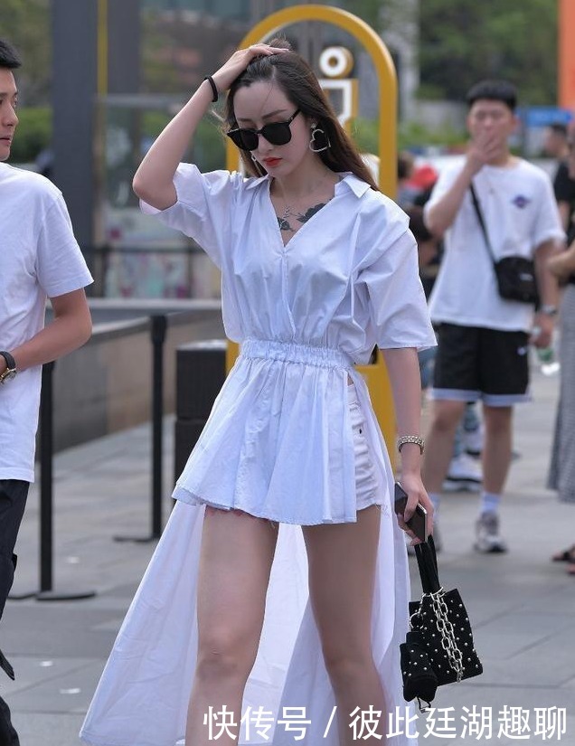 气质|白大褂配短裤,配高跟鞋,有风度,有气质,显身材