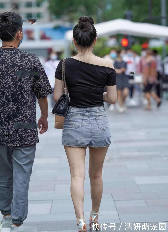 短裤 浓妆艳抹不是时尚,而是搭配最简单的短裤,同样的时髦也很漂亮