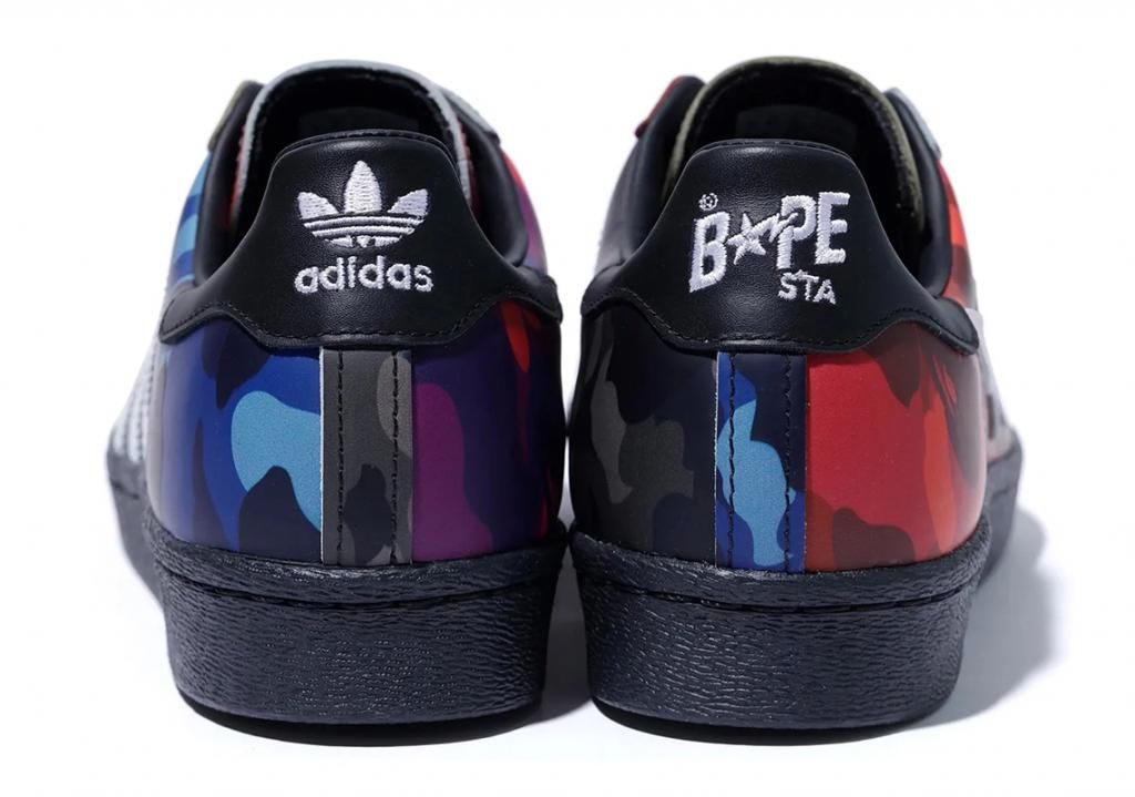 BAPE x Adidas 联名限定“贝壳头”来袭！