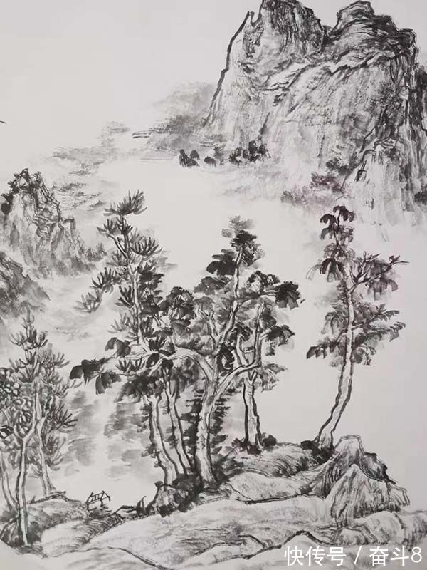 画家|画家梁霞——以墨为骨 酣畅淋漓