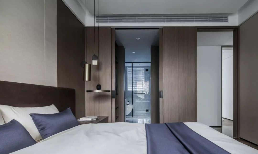 木饰面|125㎡现代简约,以实用与舒适的设计,打造品质端庄的现代感