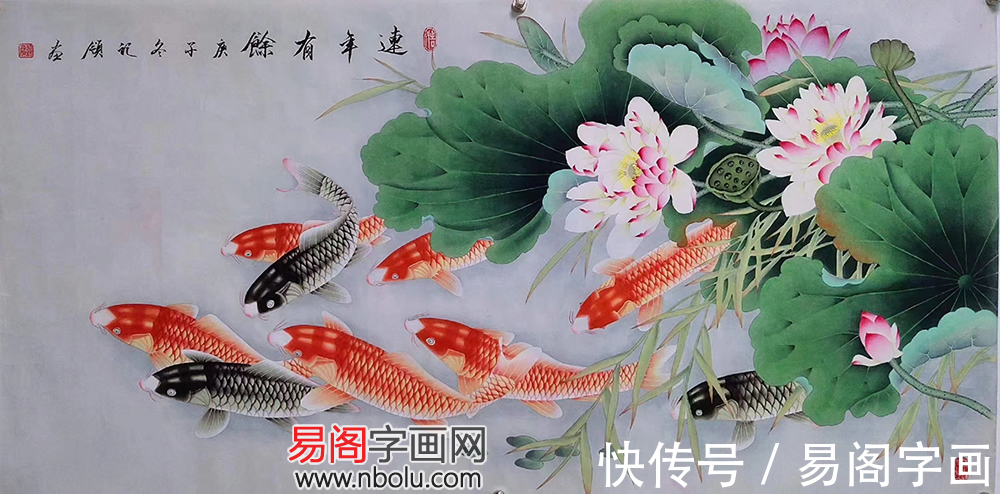 工笔重彩花鸟画!胡记领 工笔重彩花鸟画中的王者