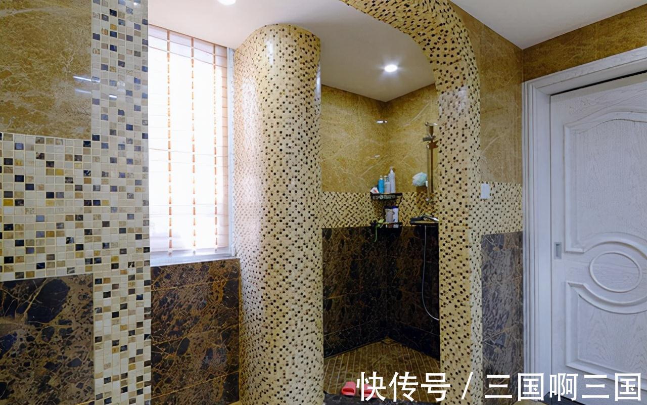 空间|美式别墅的独特韵味,客厅没有电视也很美,复古和浪漫并存