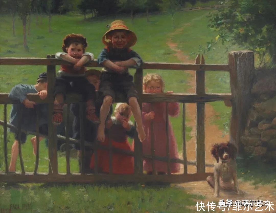 艺术学院|加拿大画家保罗·皮尔的人物油画艺术作品赏析